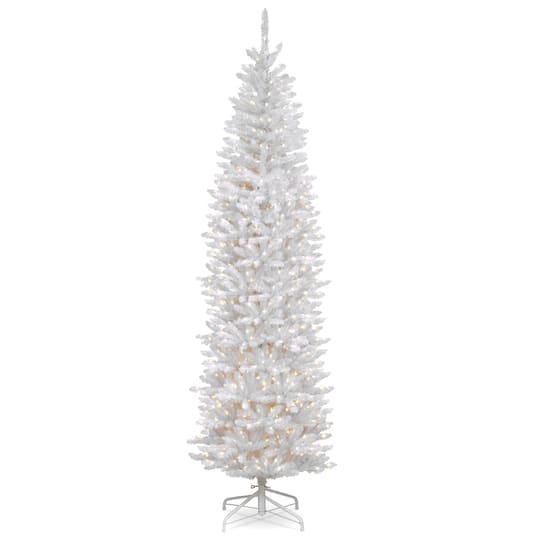 Find The 9ft Pre Lit Kingswood White Fir Artificial Christmas